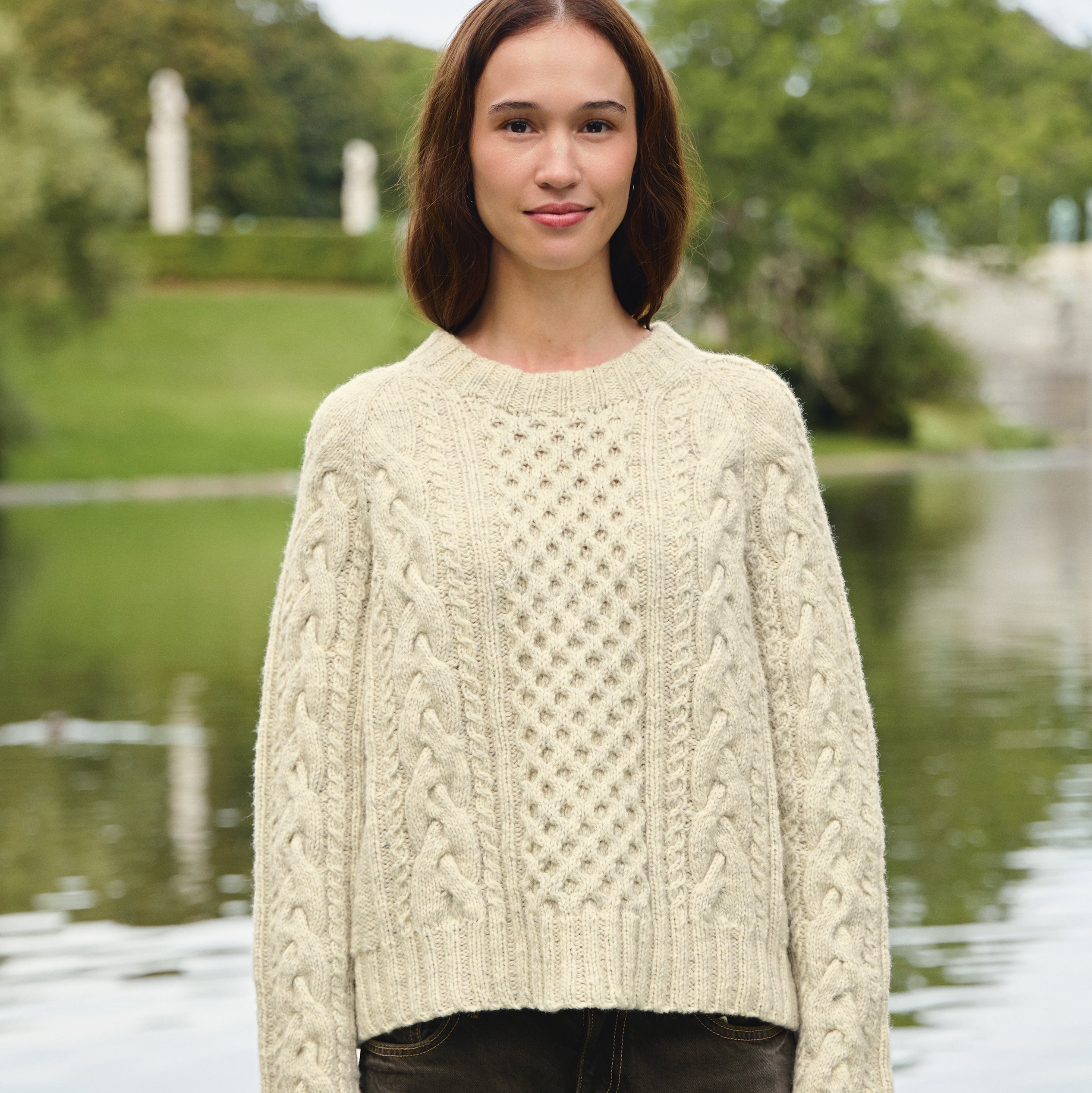 Opskrift på Wilbur Cable Sweater / Atlas