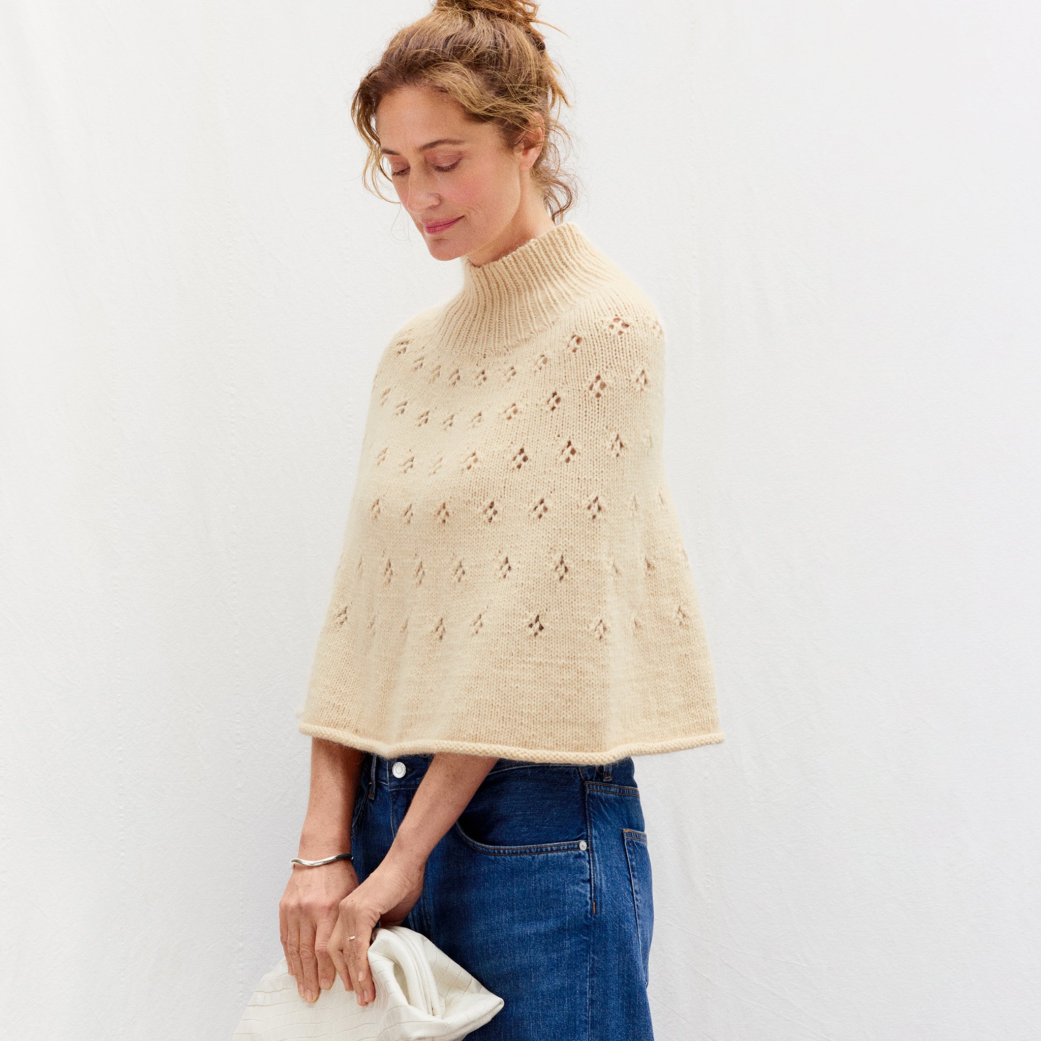 Opskrift på Elodie Poncho