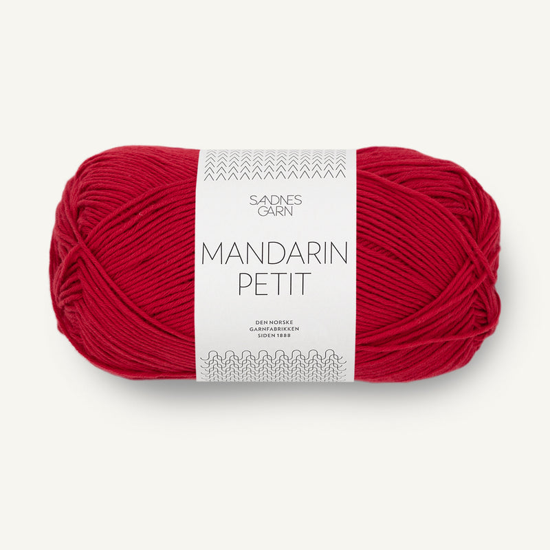 Mandarin Petit mørk rød [4418]