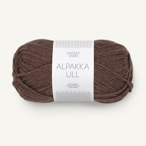 Alpakka Ull brun [3571]