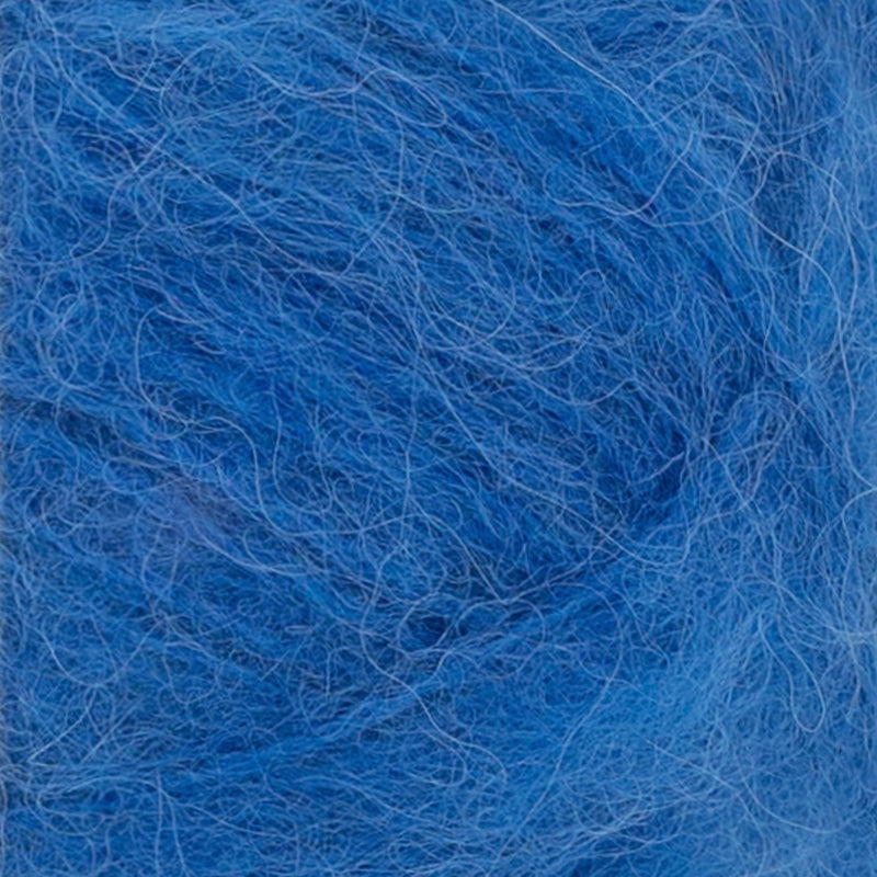 Børstet Alpakka jolly blue [6046]