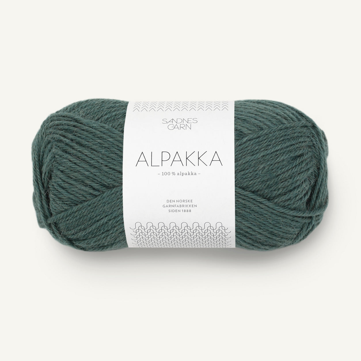 Alpakka mørk grøn [7572]