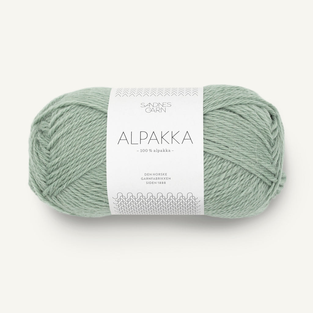 Alpakka chinos grøn [8031]