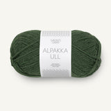 Alpakka Ull skovgrøn [8082]