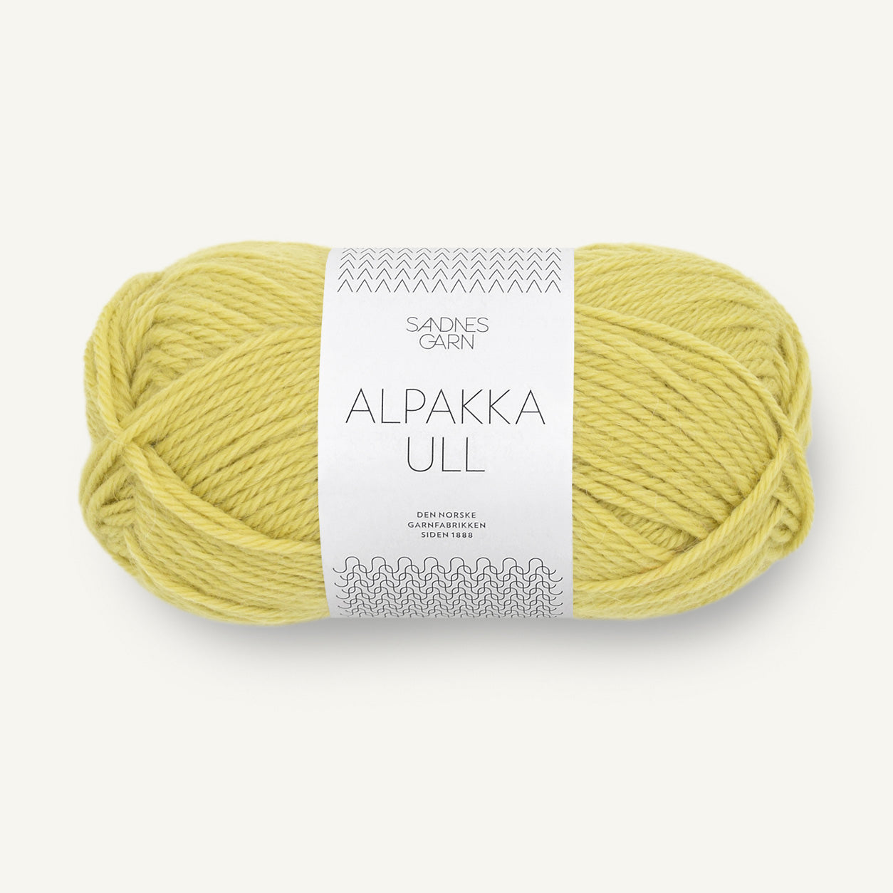 Alpakka Ull sunny lime [9825]