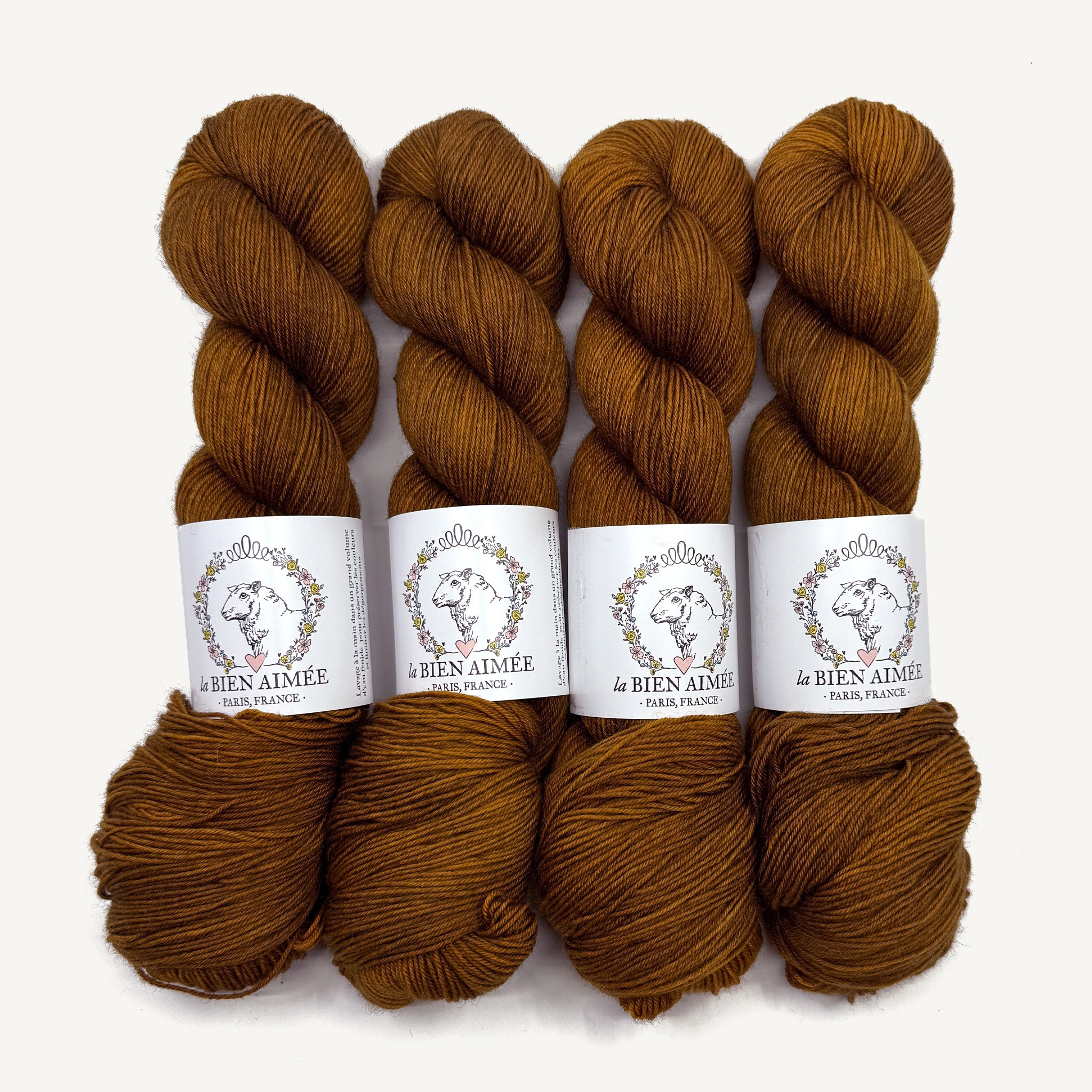 BFL Tough Sock caramel