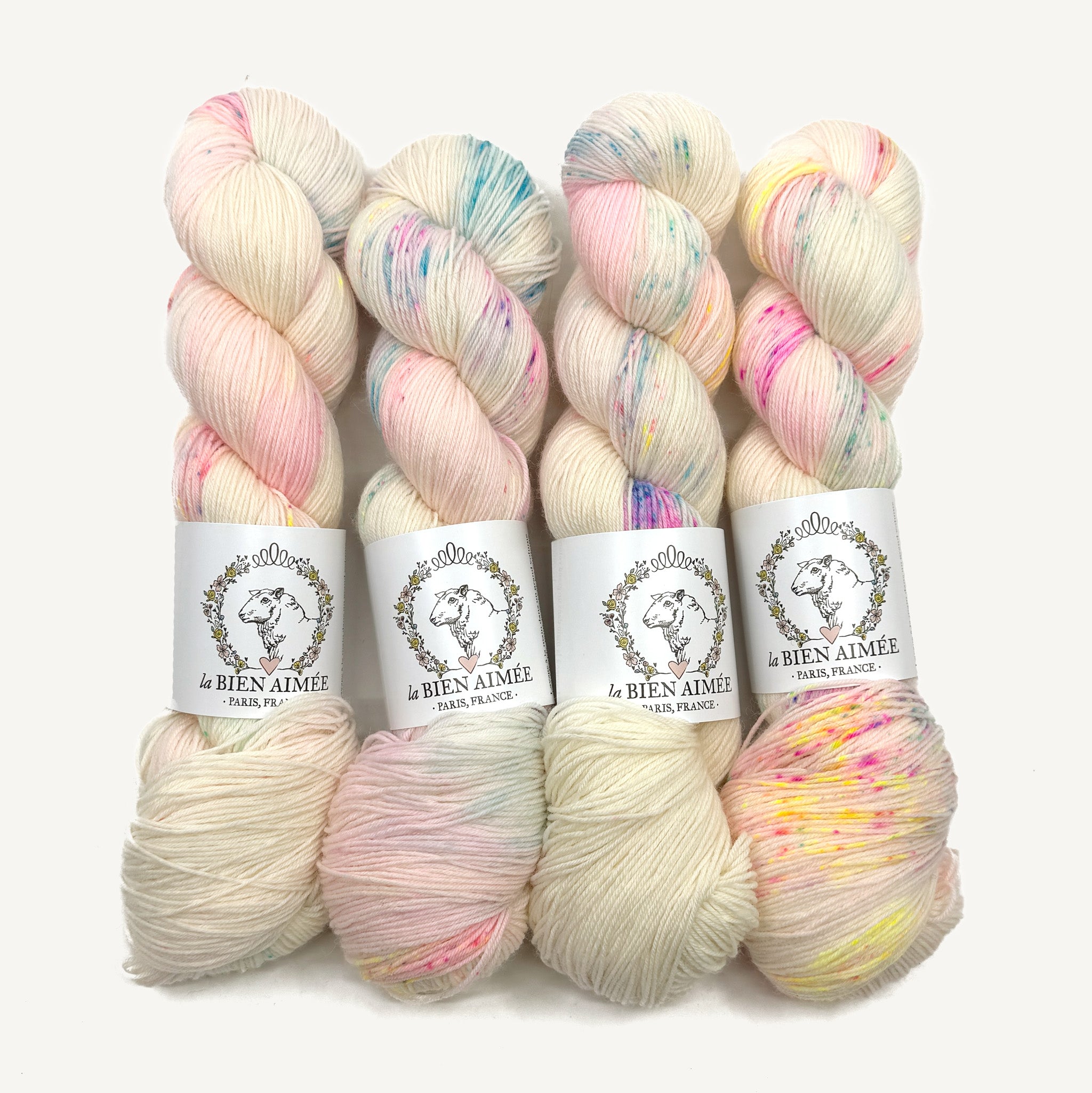 BFL Tough Sock confetti cake