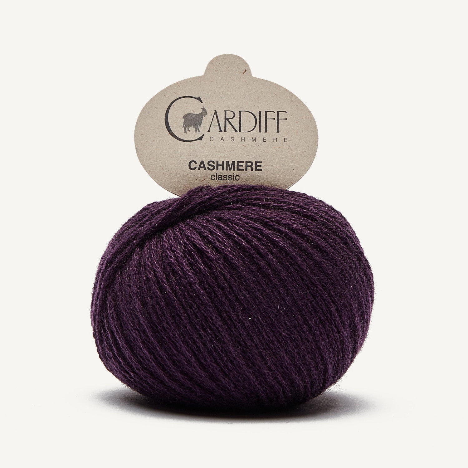 Cardiff Cashmere Classic uva [601]