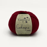 Cashmere Lace mørk rød [336B]