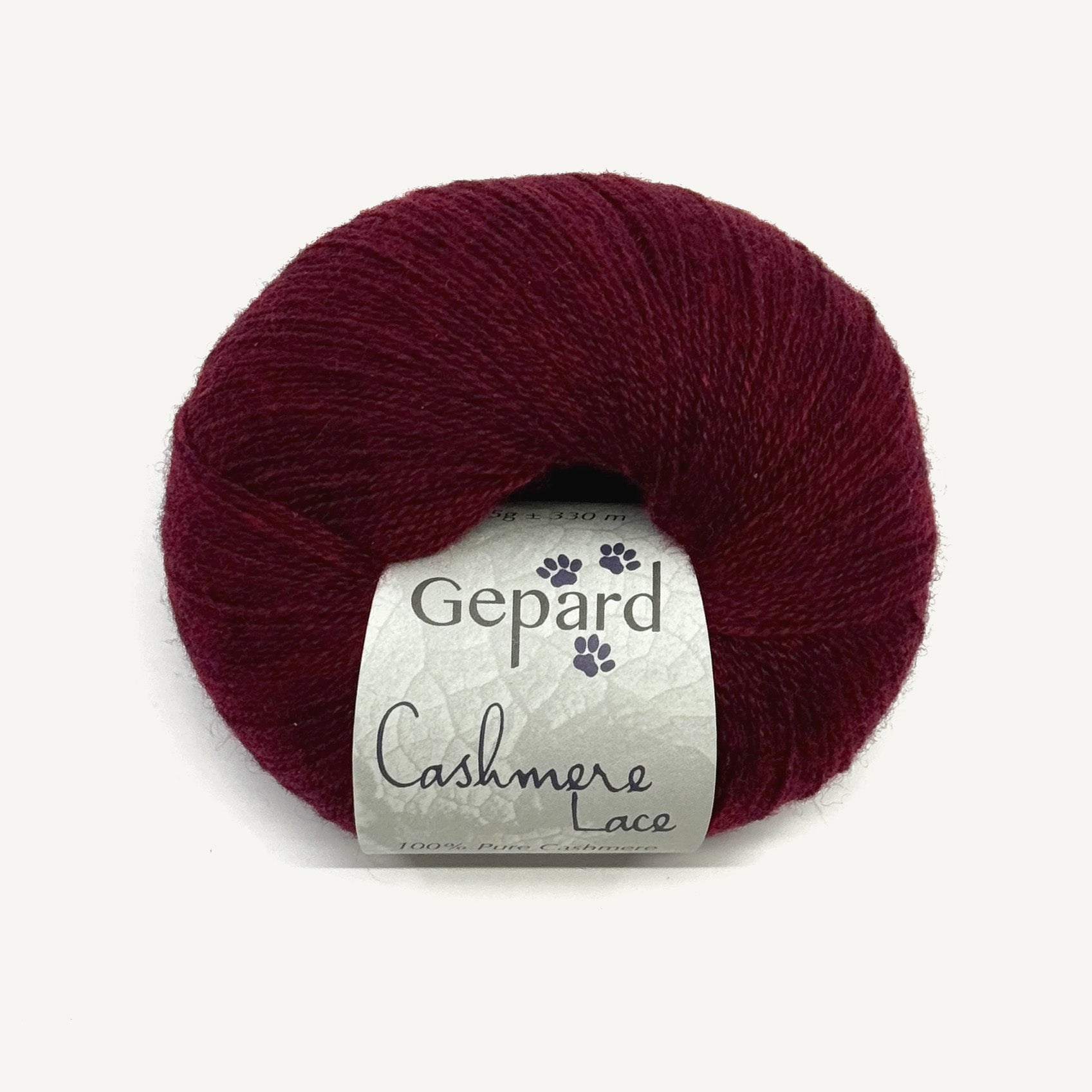 Cashmere Lace vinrød melange [470B]