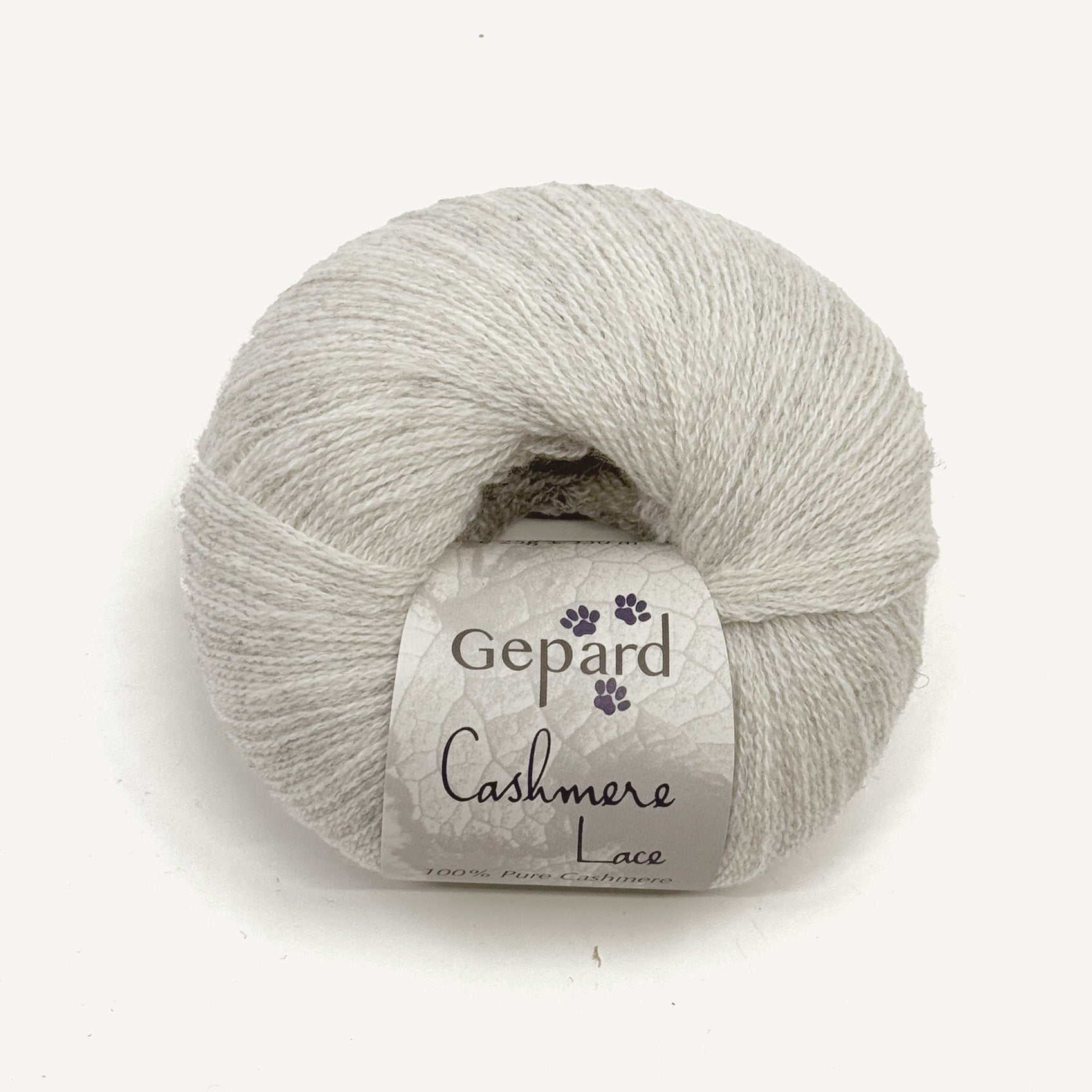 Cashmere Lace lys grå melange [520B]