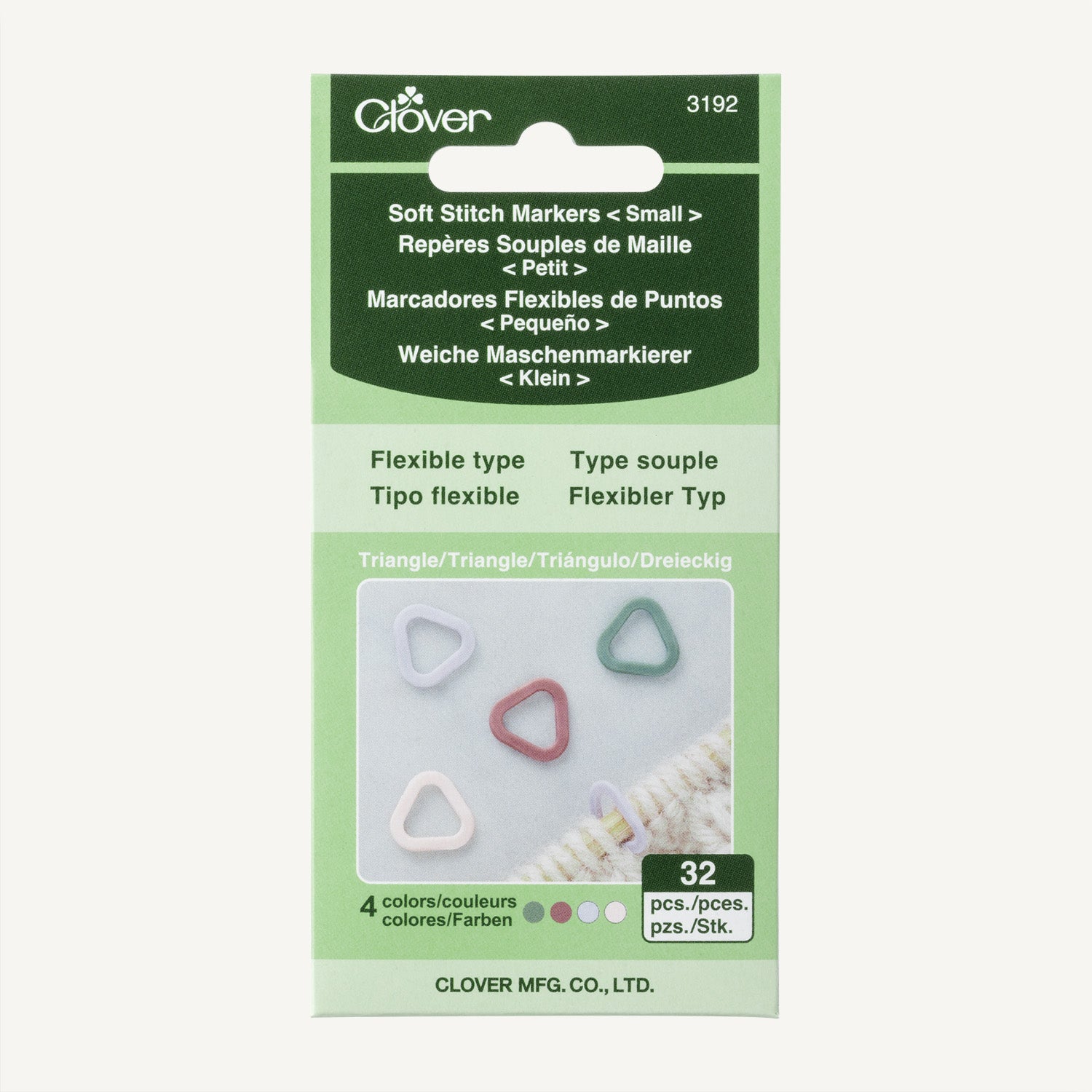 Clover maskemarkører, soft stitch, S