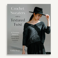 Crochet sweaters with a textured twist