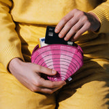 Fiskepung Musling, pink