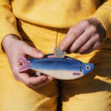 Fiskepung Sardin, blå