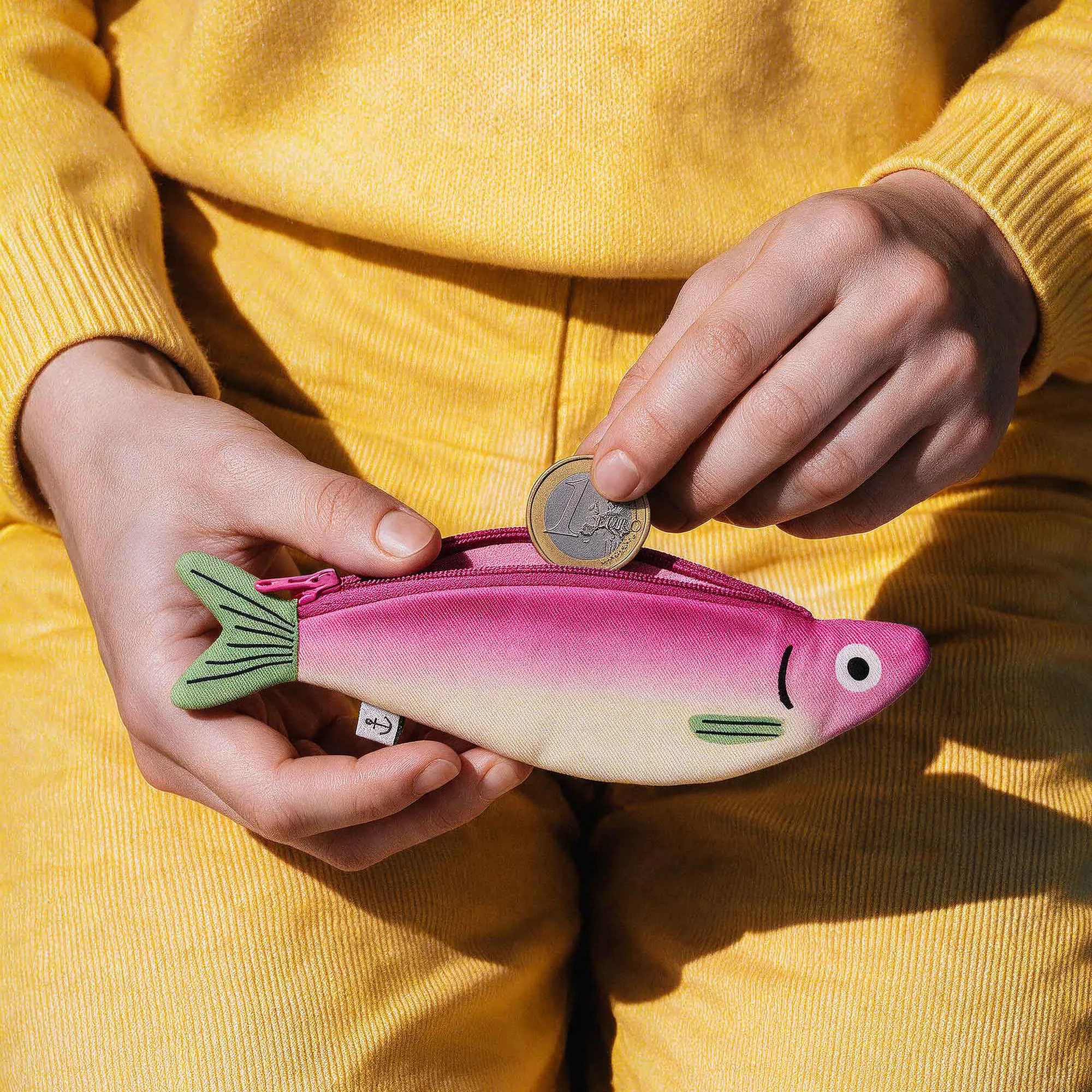 Fiskepung Sardin, pink