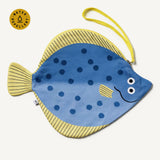Fiskepung Pighvar, blå