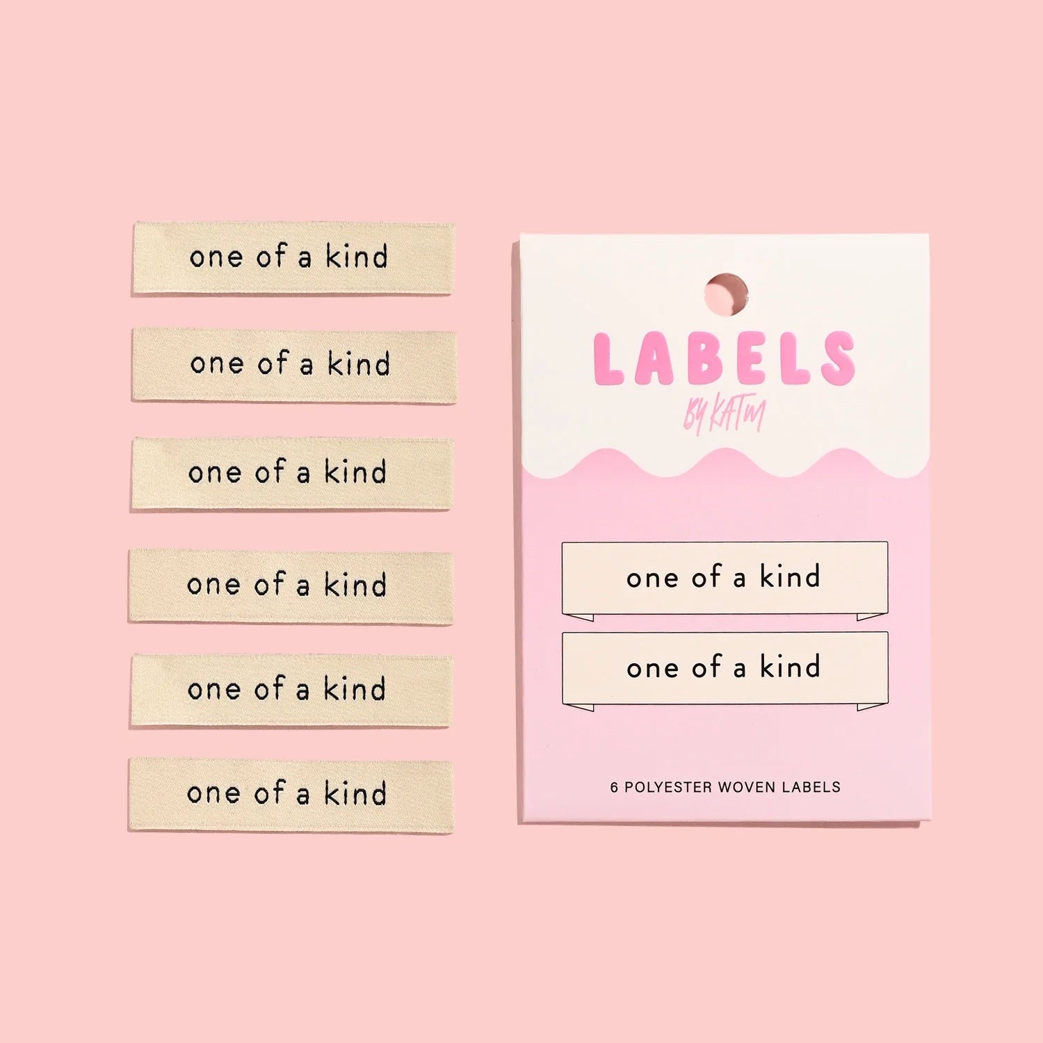 Labels, One of a kind - 6 stk