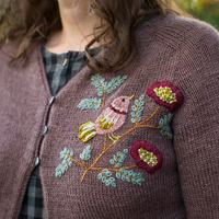 Embroidery on Knit