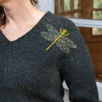 Embroidery on Knit
