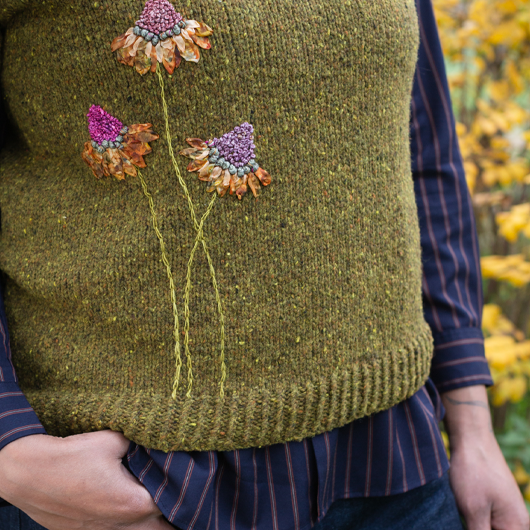 Embroidery on Knit