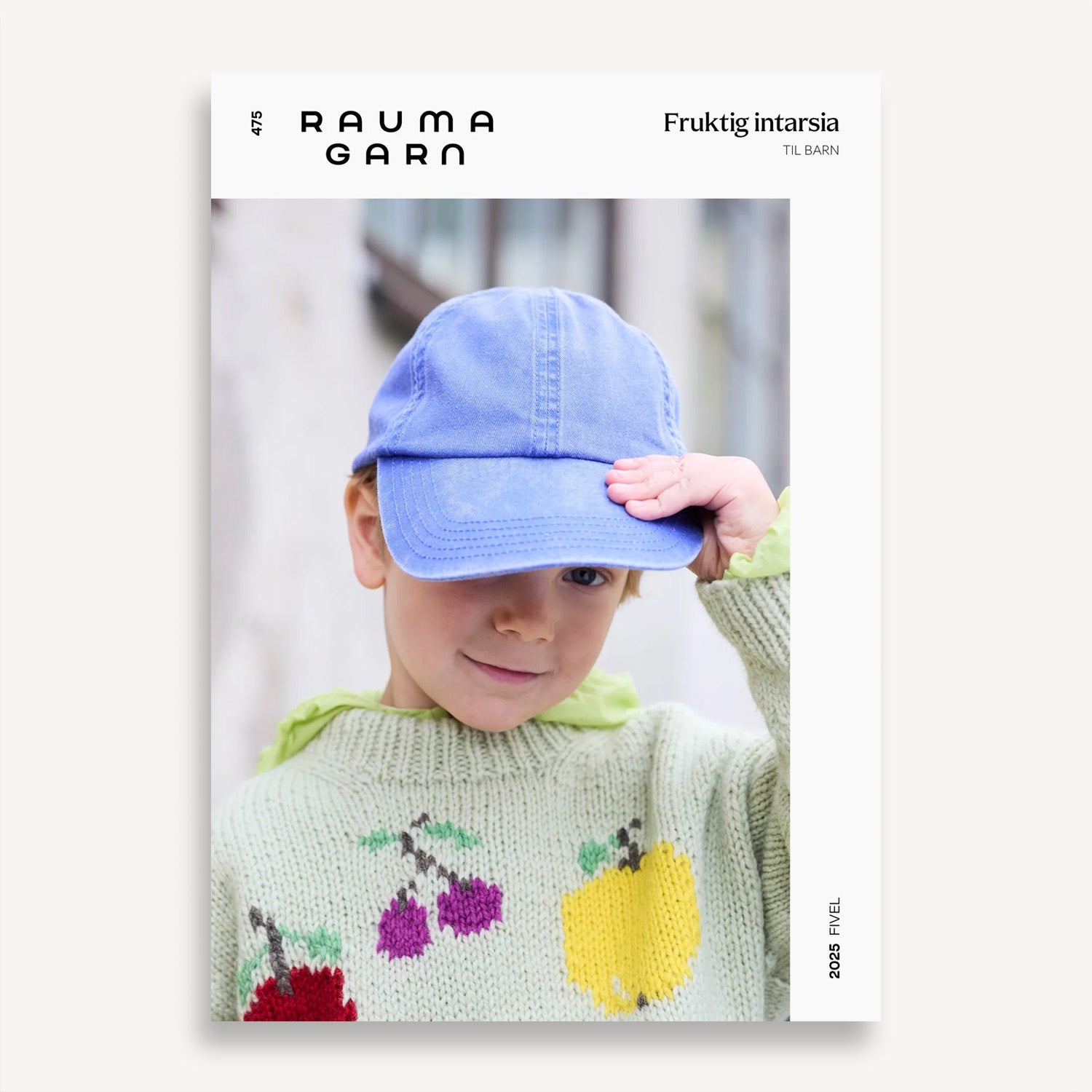 Rauma hæfte 475 Fruktig Intarsia