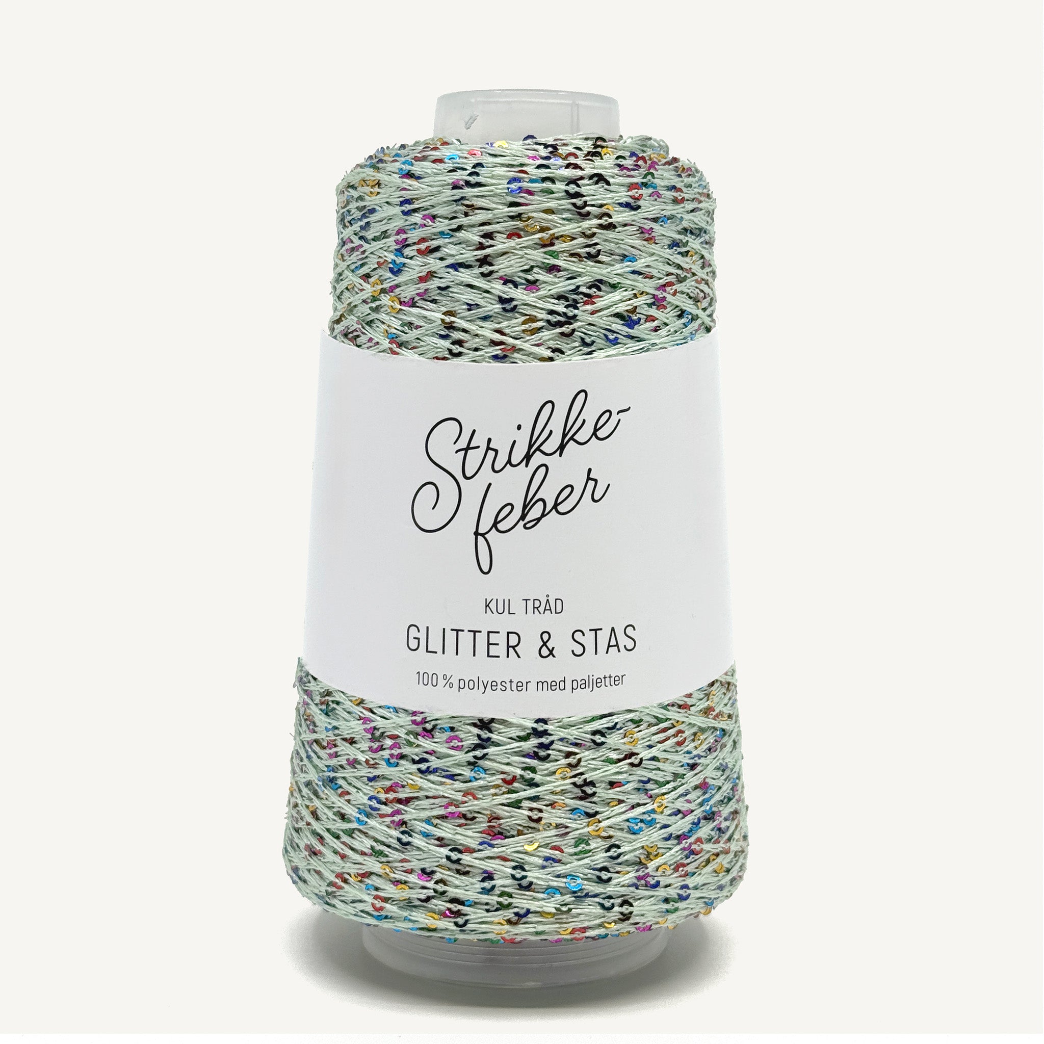 Glitter og Stas støvet grøn / multi [147]