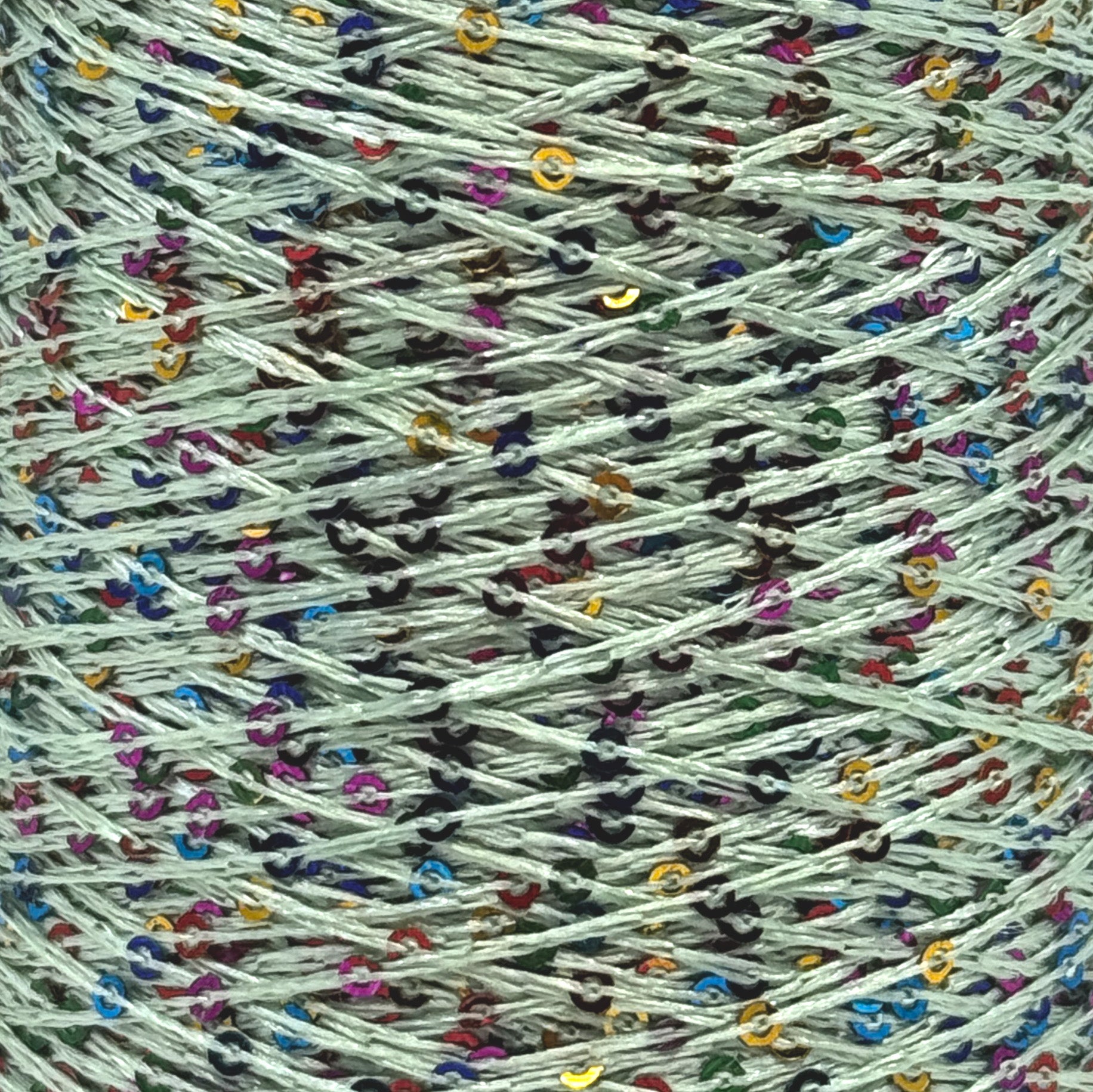 Glitter og Stas støvet grøn / multi [147]