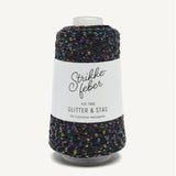 Glitter og Stas sort / multi [2]