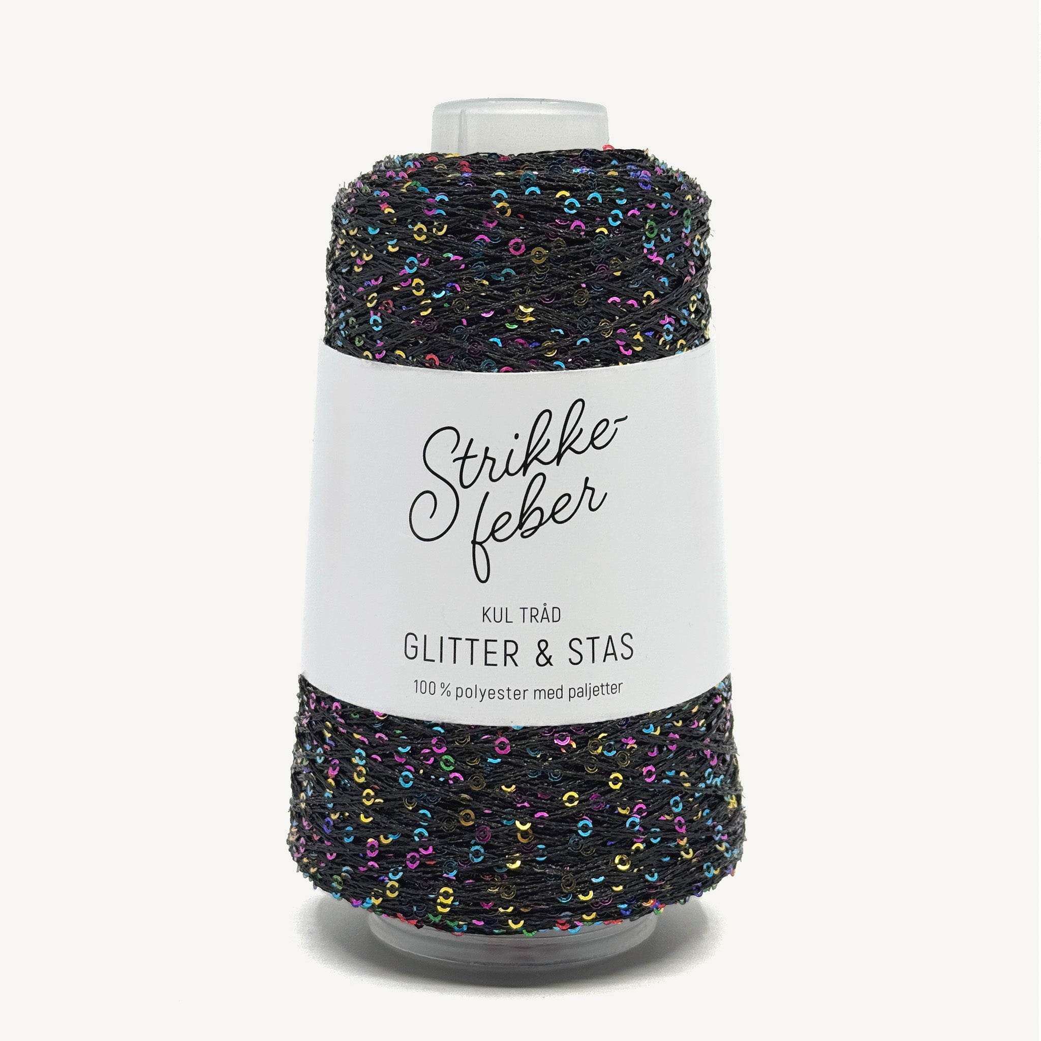 Glitter og Stas sort / multi [2]