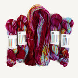 Hedgehog Merino Aran mulberry