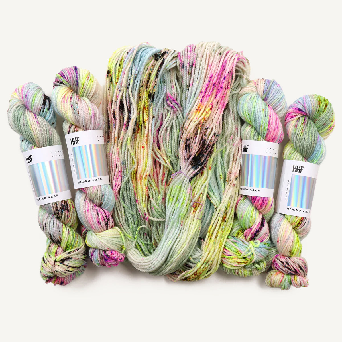 Hedgehog Merino Aran wildflower