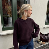 Opskrift på Hannah Sweater V-neck
