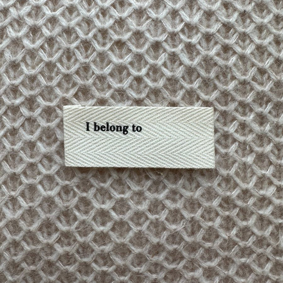 Label, I belong to