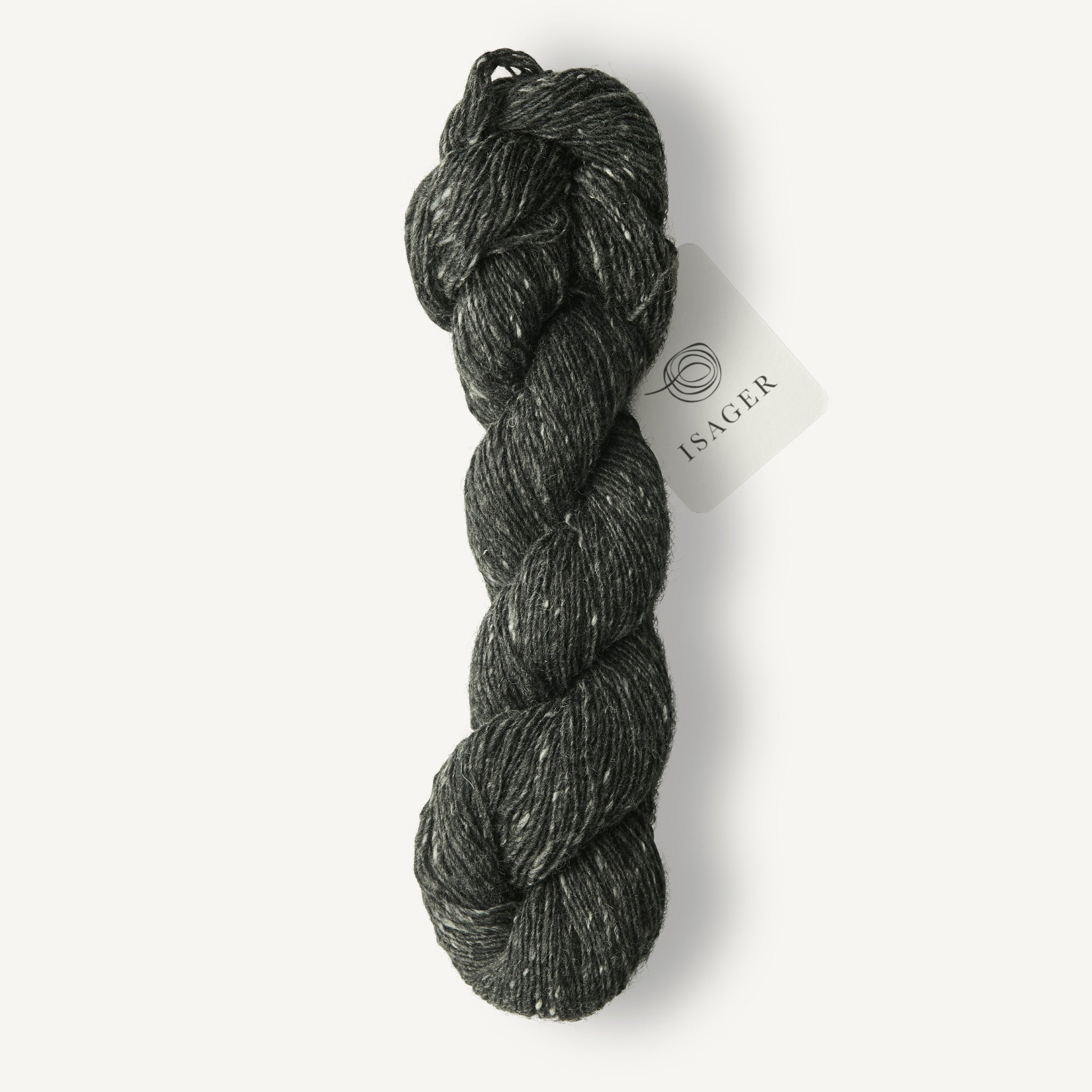 Isager Tweed charcoal