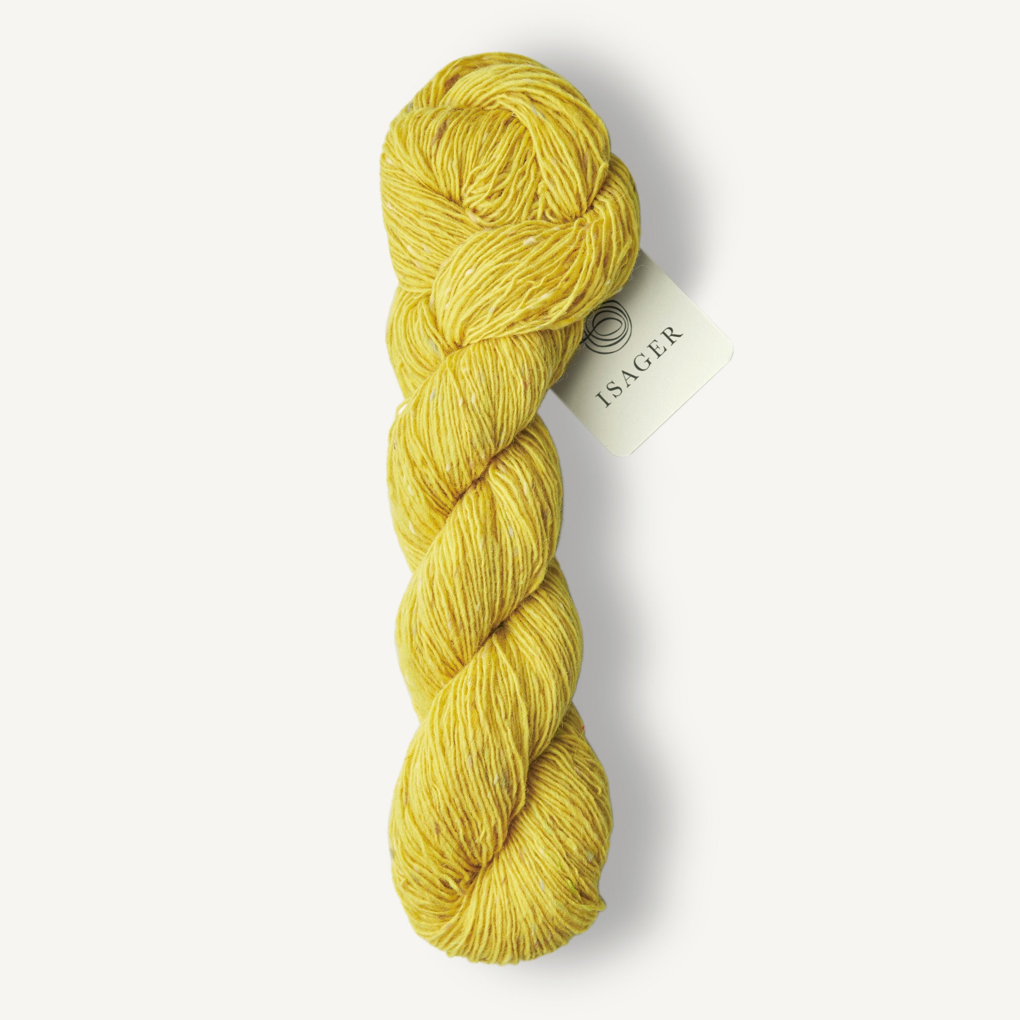 Isager Tweed lemon