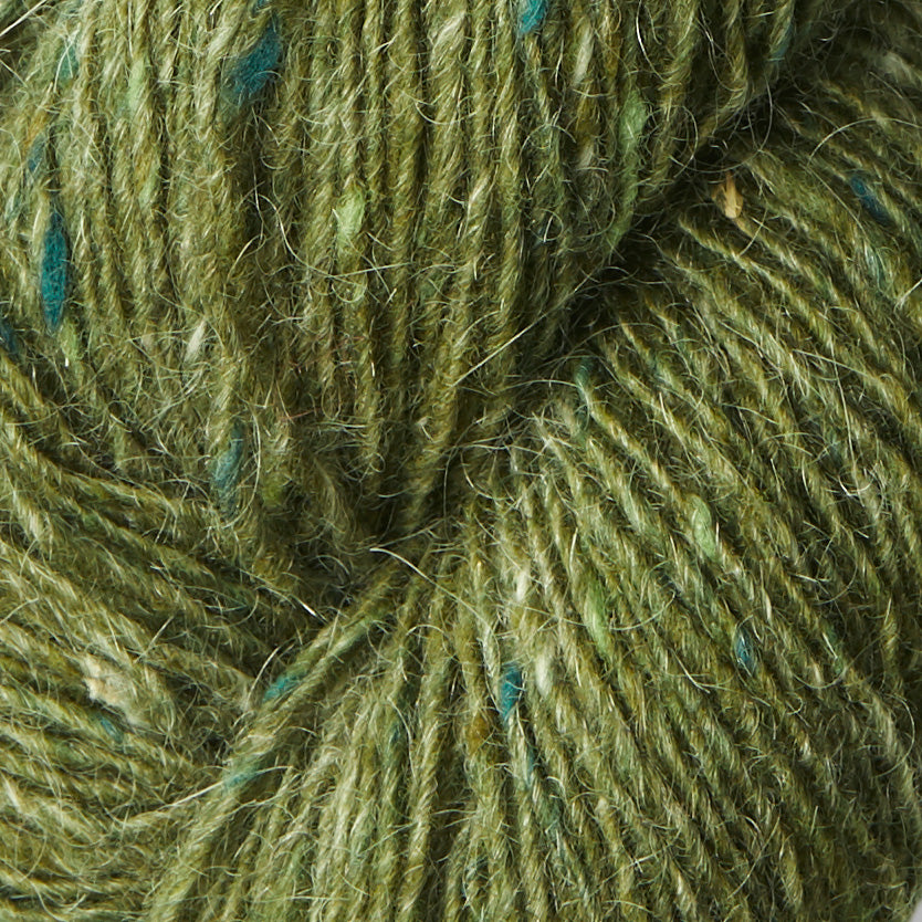 Isager Tweed moss