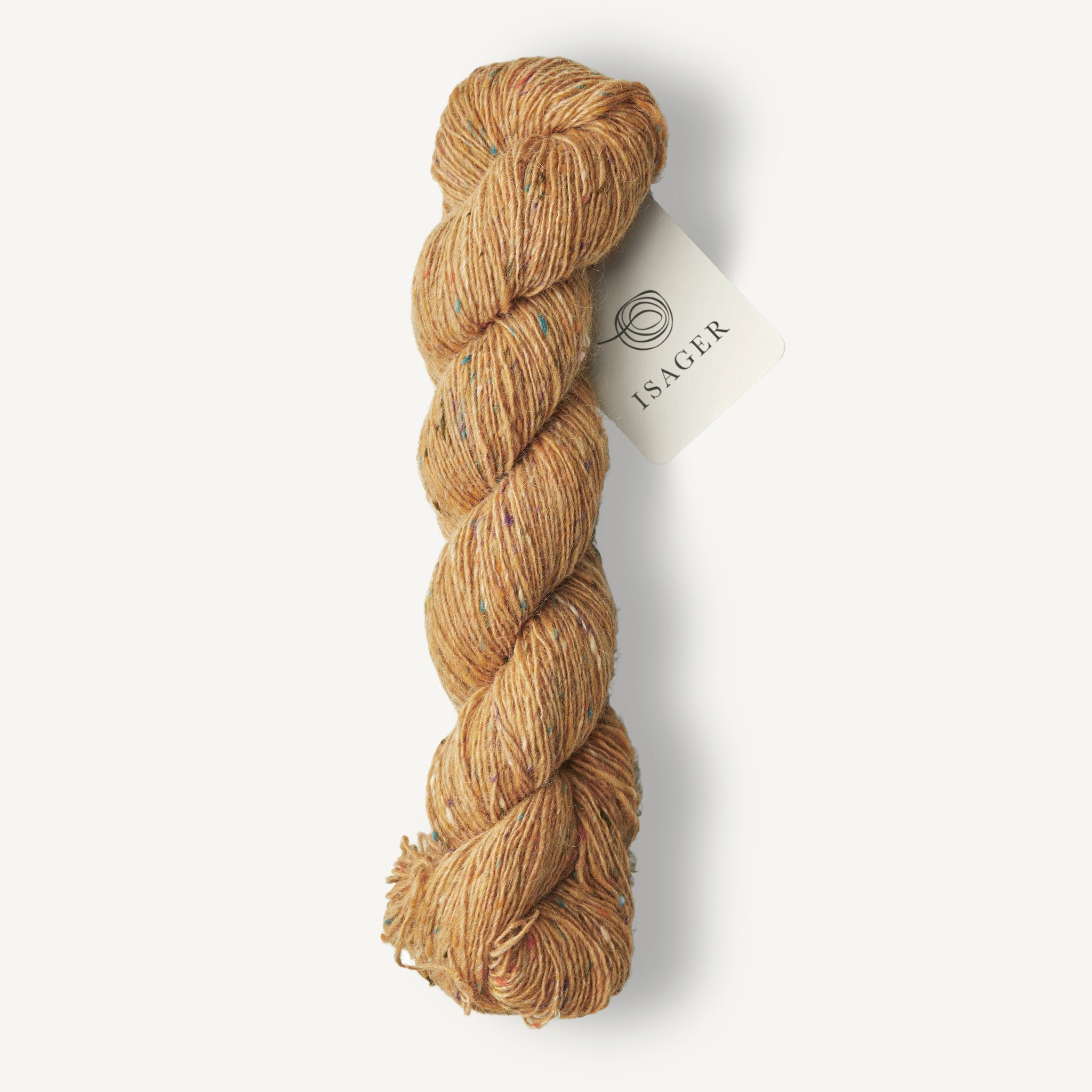 Isager Tweed mustard