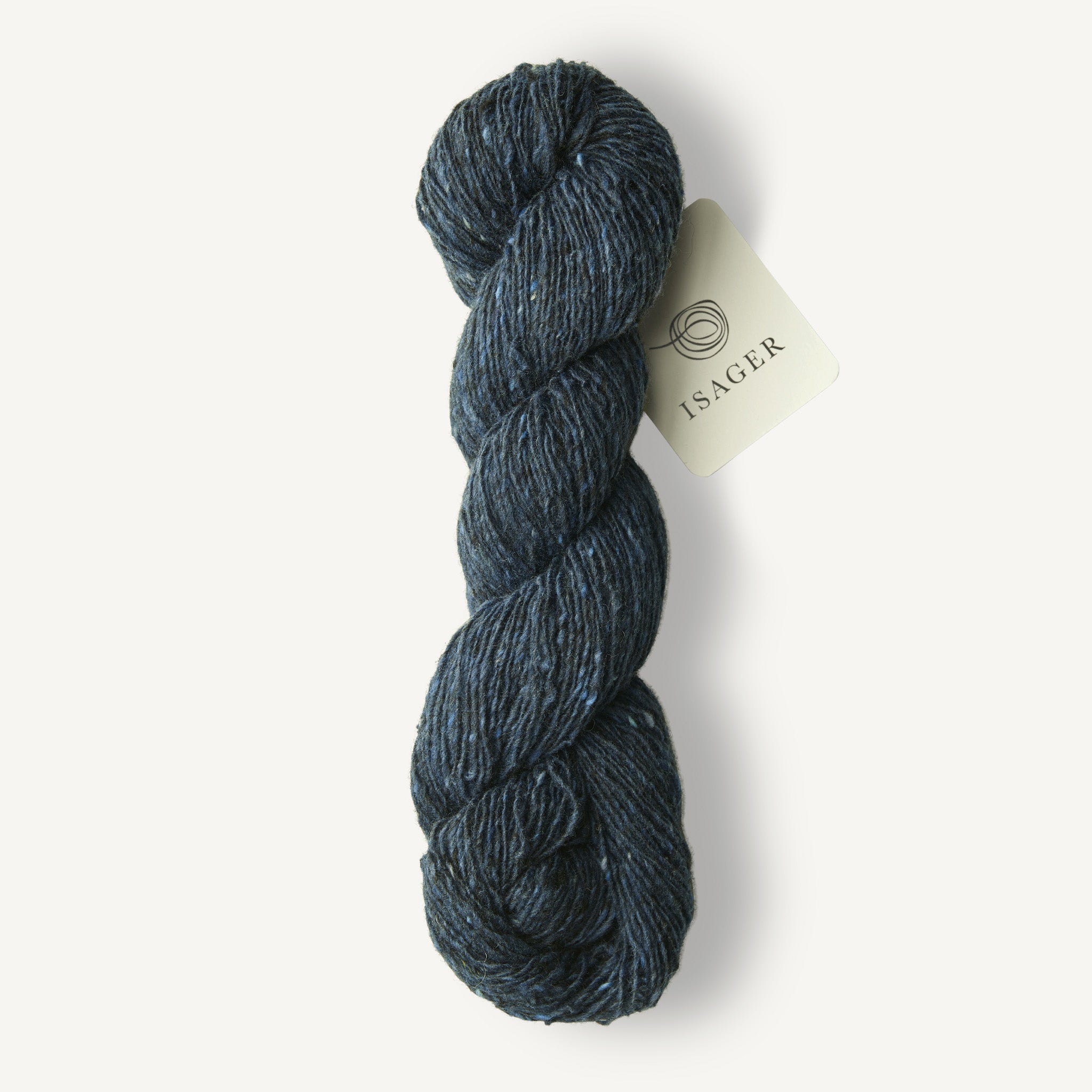 Isager Tweed navy