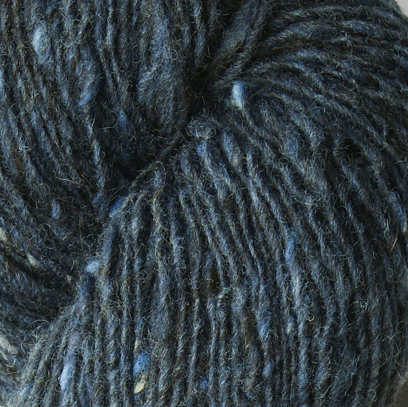 Isager Tweed navy