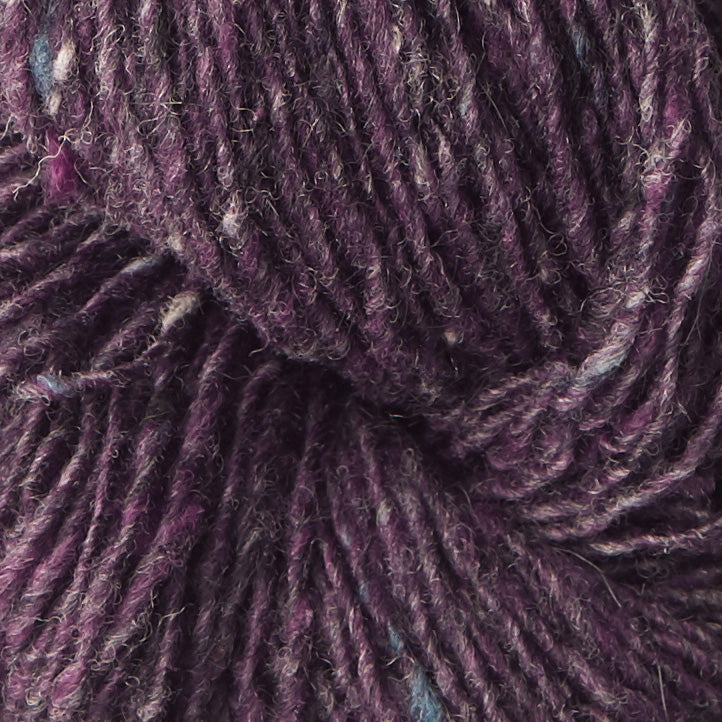 Isager Tweed purple