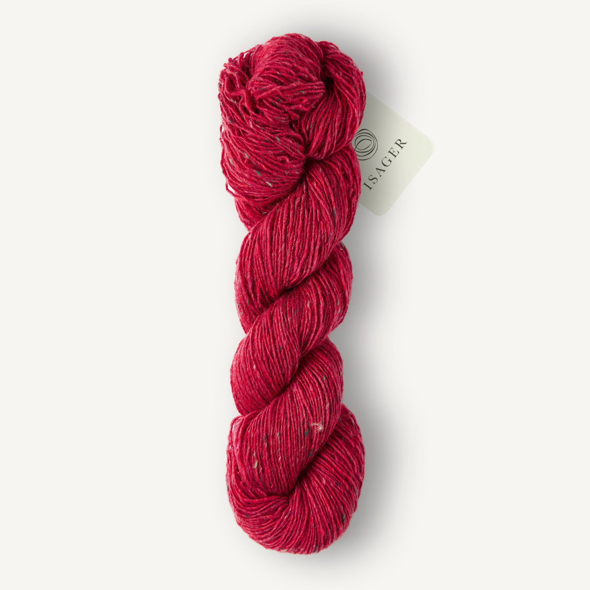 Isager Tweed raspberry