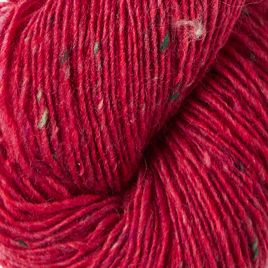 Isager Tweed raspberry