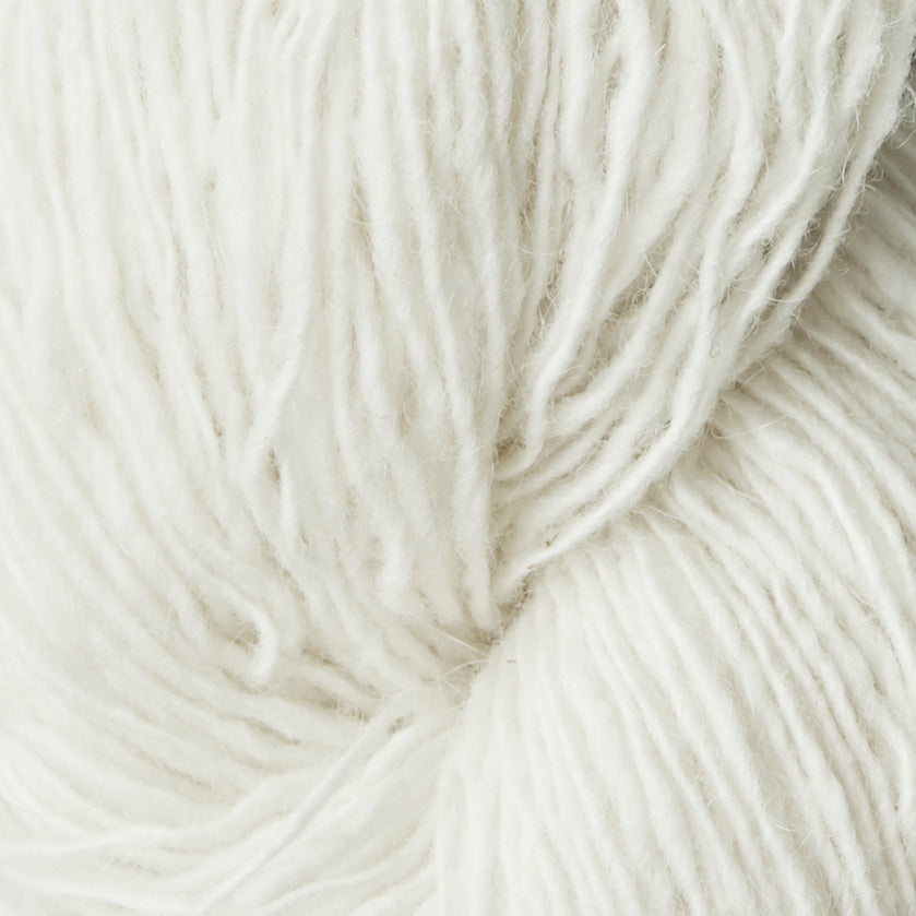 Isager Tweed raw white
