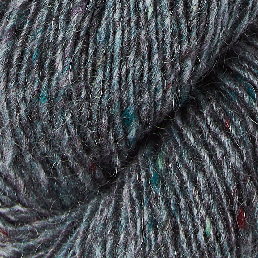 Isager Tweed thunder