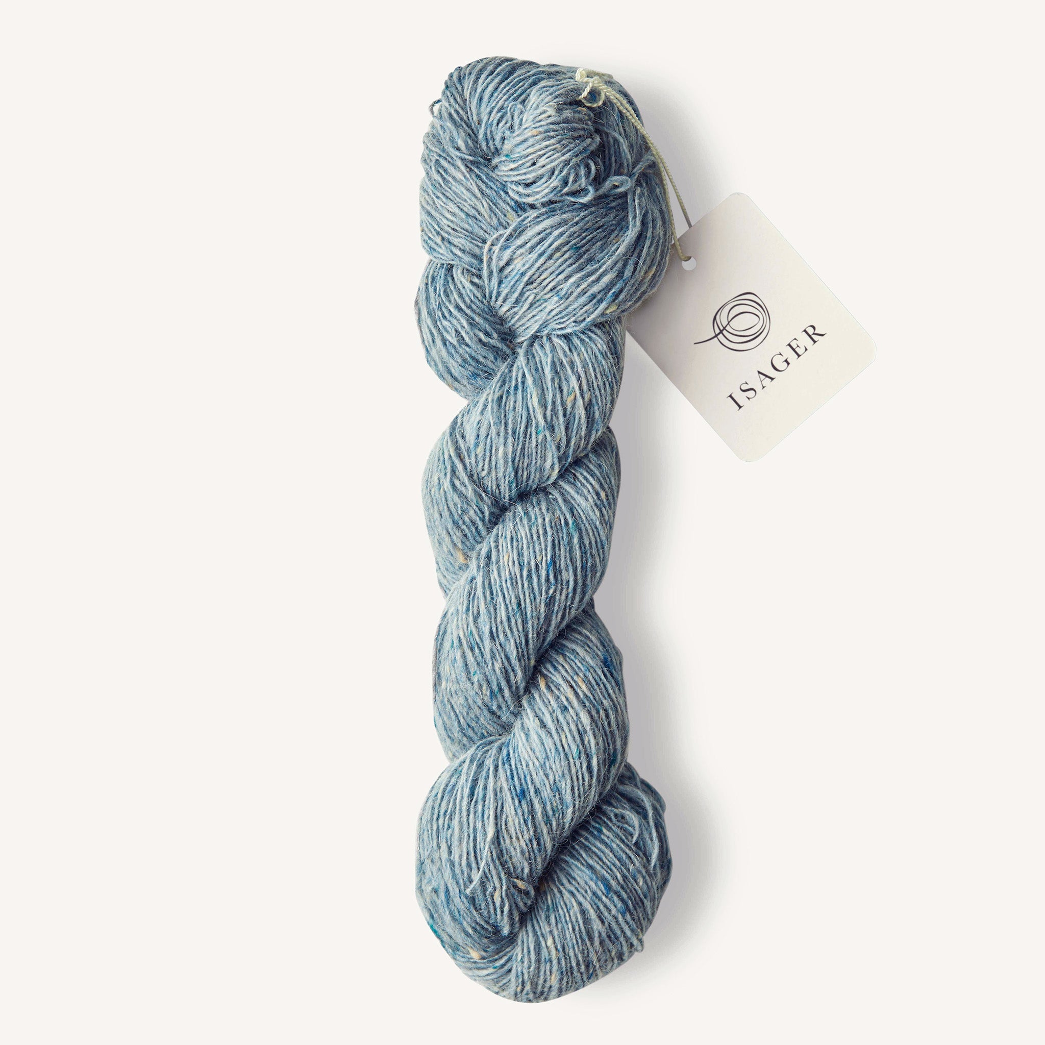 Isager Tweed topaz