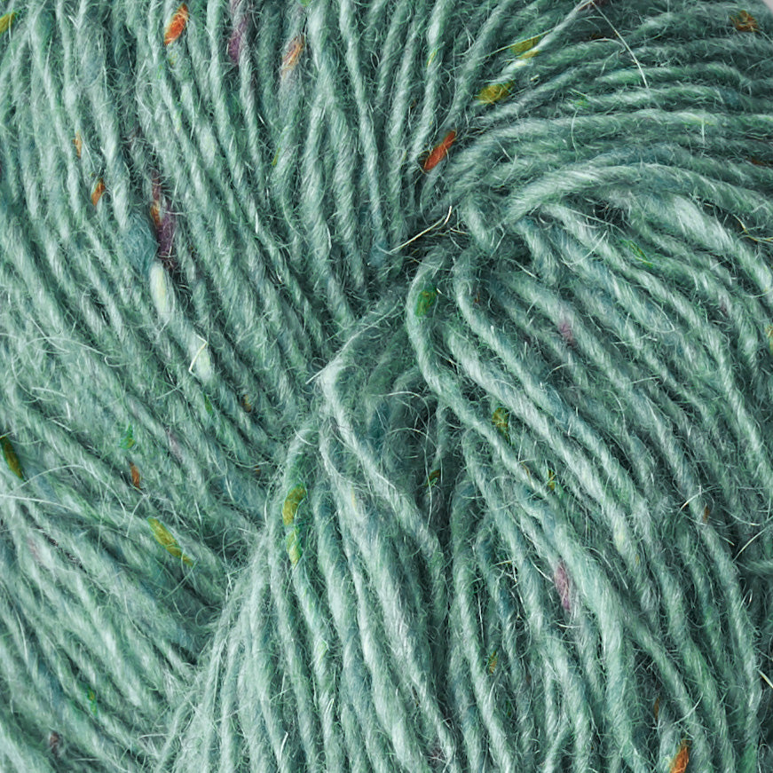 Isager Tweed turquoise