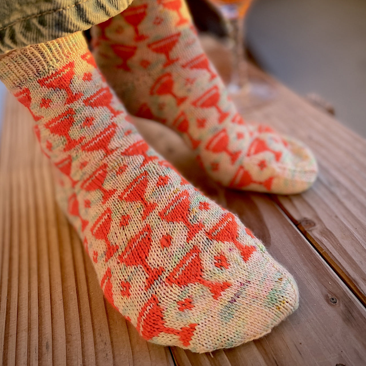 Joyful Colorwork Socks