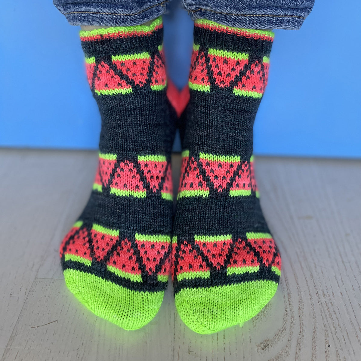Joyful Colorwork Socks