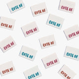 Labels, Cute AF - 6 stk